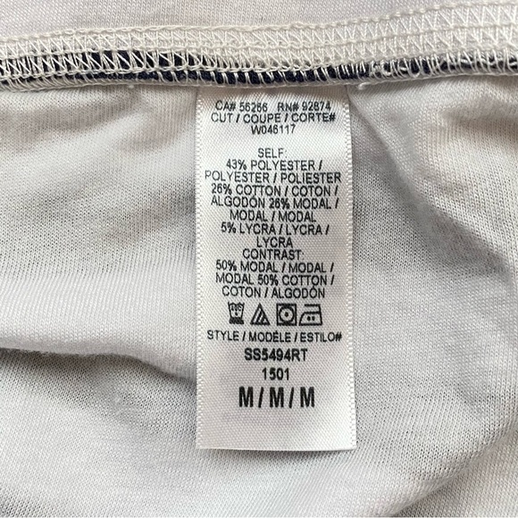 Splendid Black and White Striped Mini Skirt - Picture 8 of 12